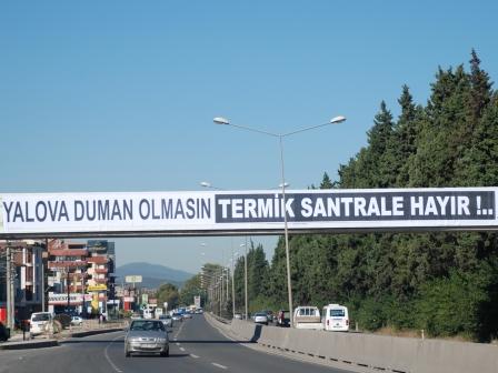 Termik Santrale HAYIR Pankart�